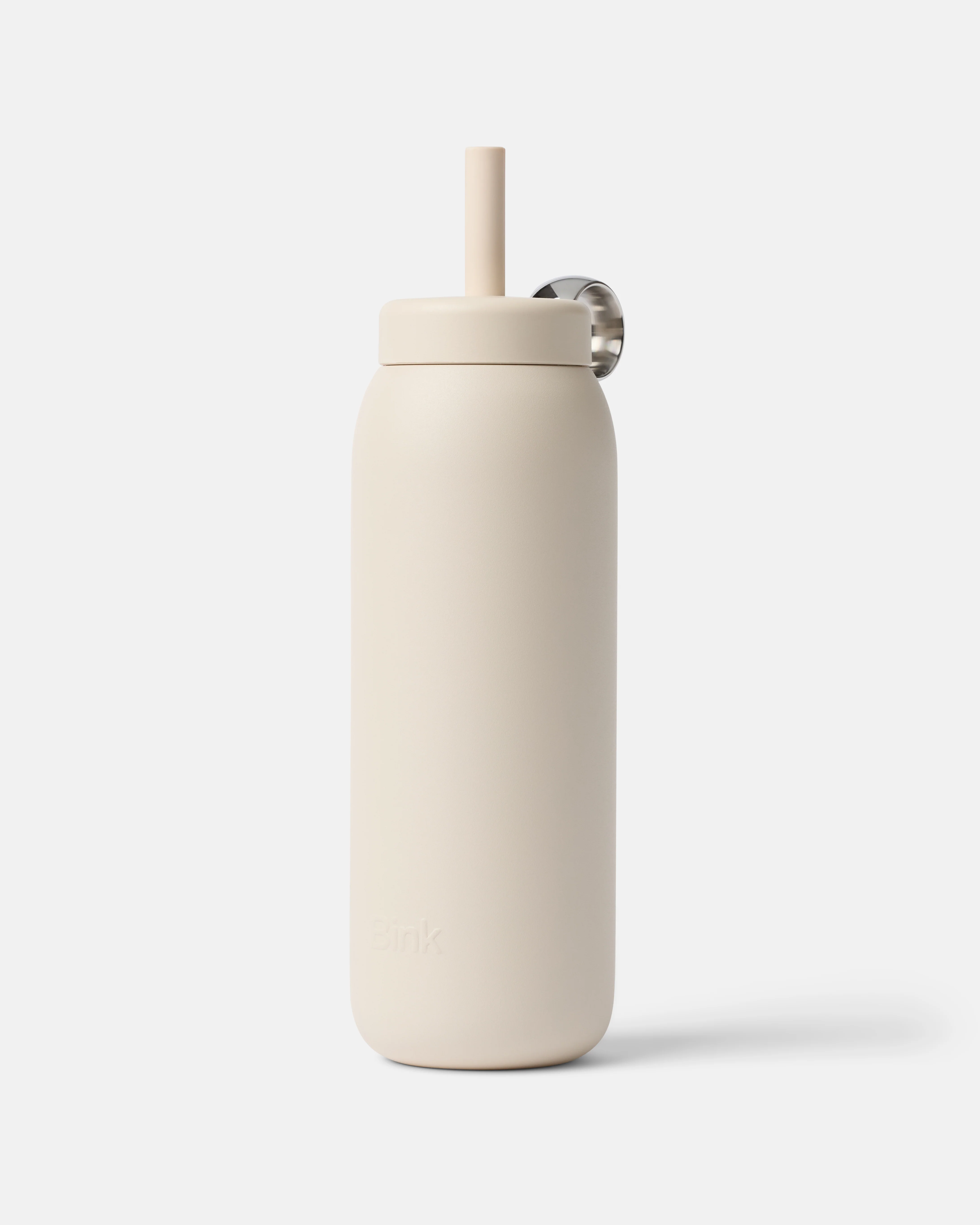 Stainless Straw Cap 24oz Almond - Image 2