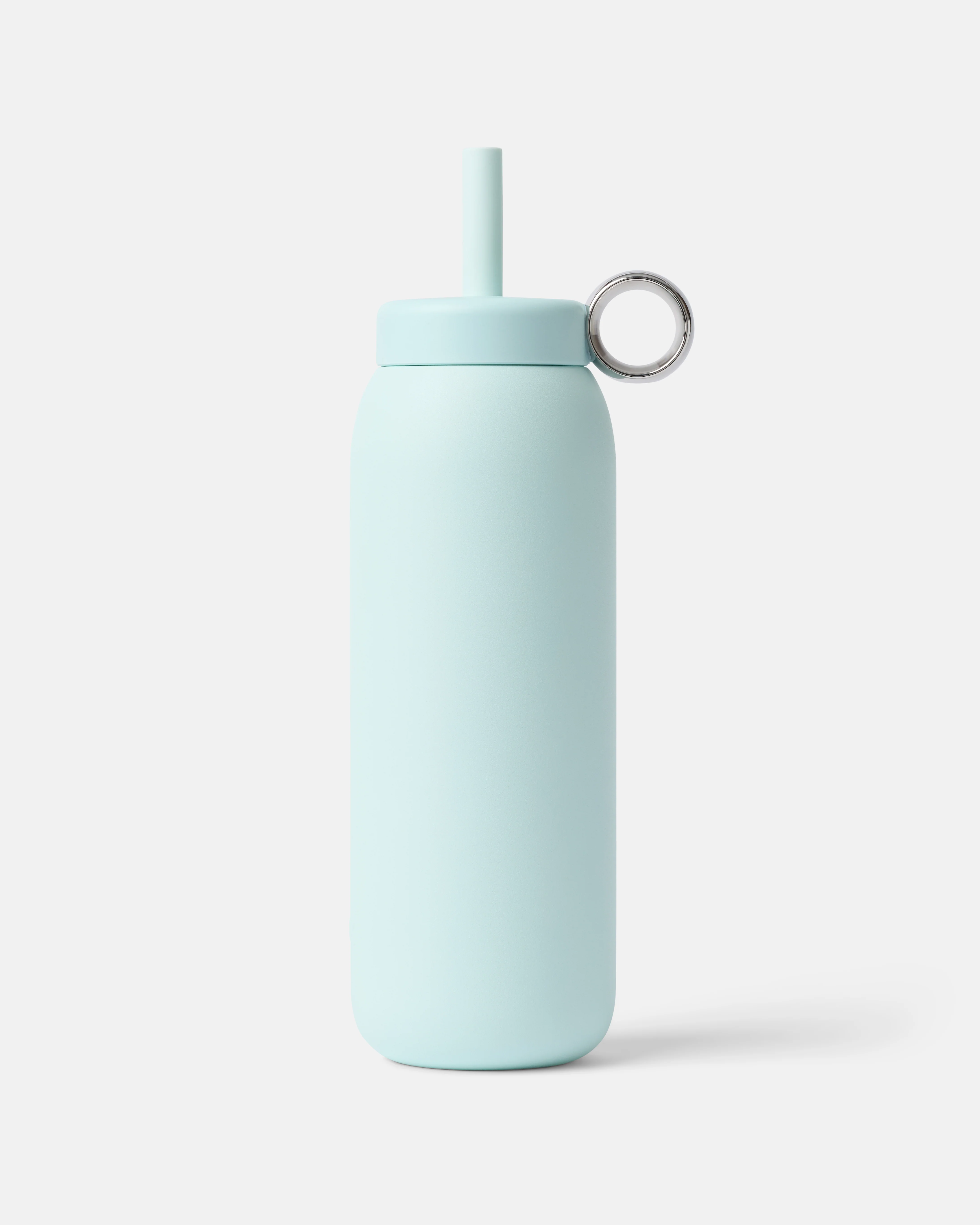 Stainless Straw Cap 24oz Celeste