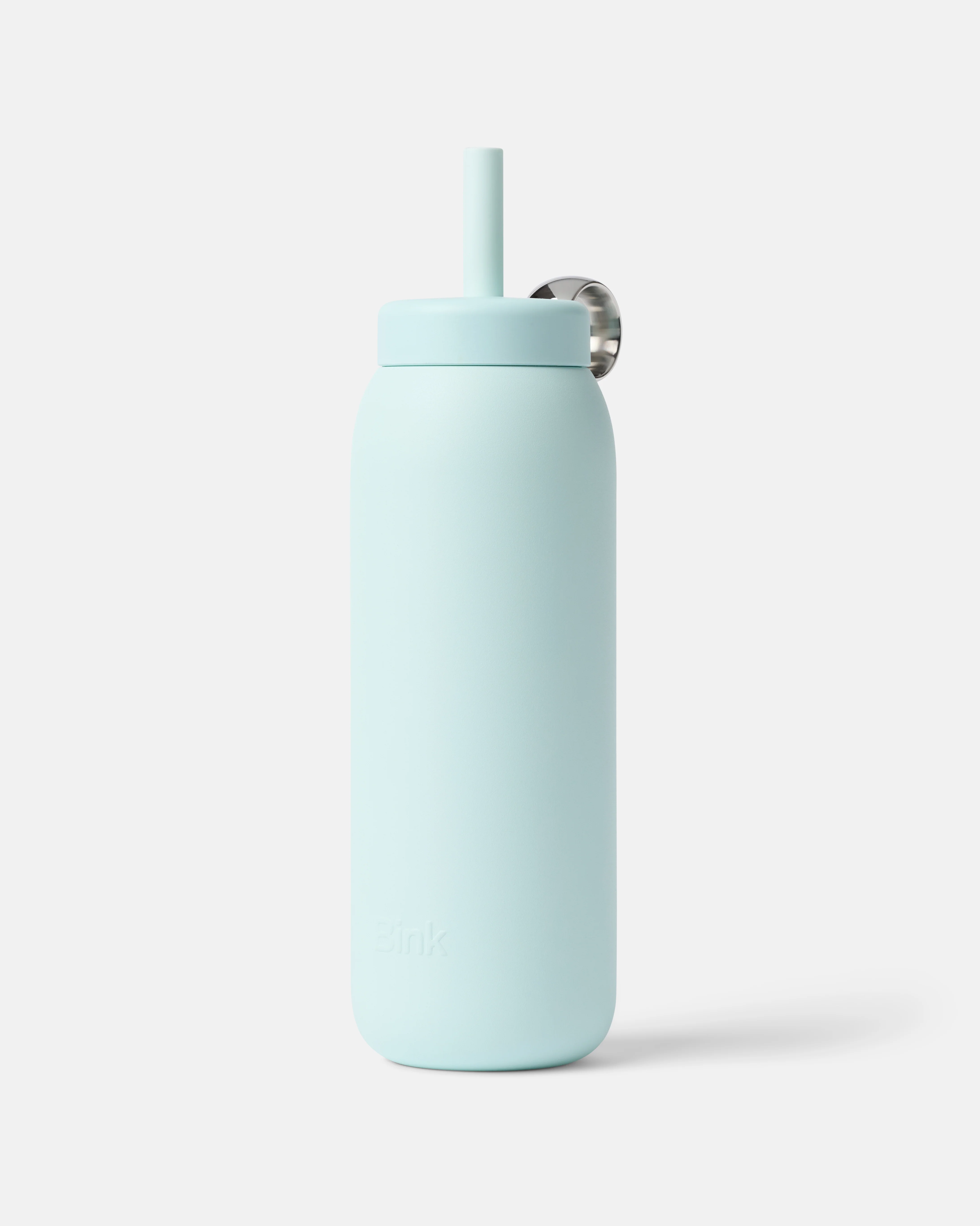 Stainless Straw Cap 24oz Celeste - Image 2